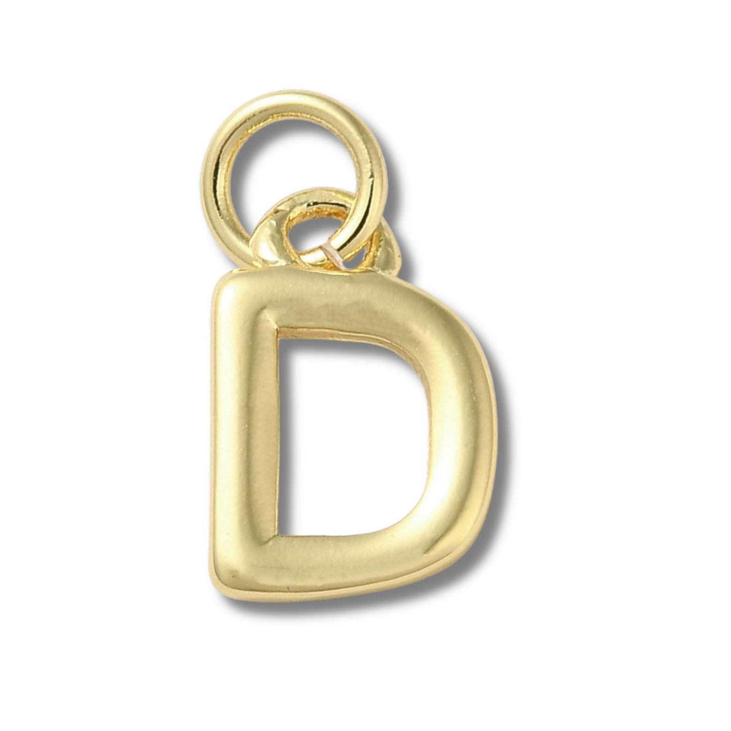 Initial Gold Charm