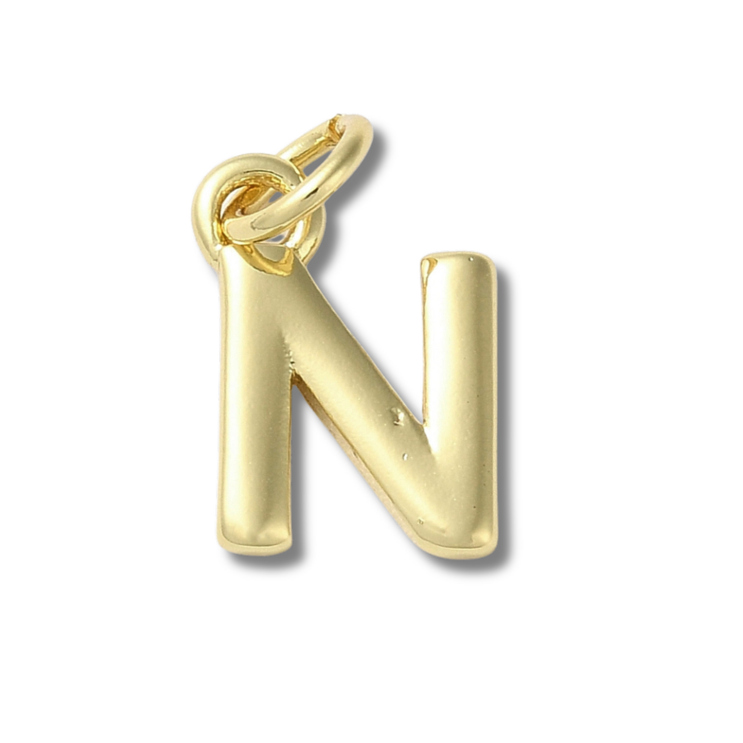 Initial Gold Charm