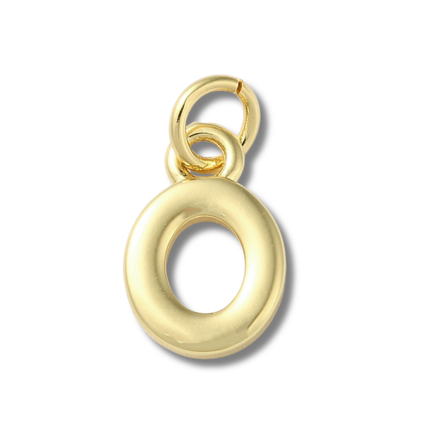 Initial Gold Charm
