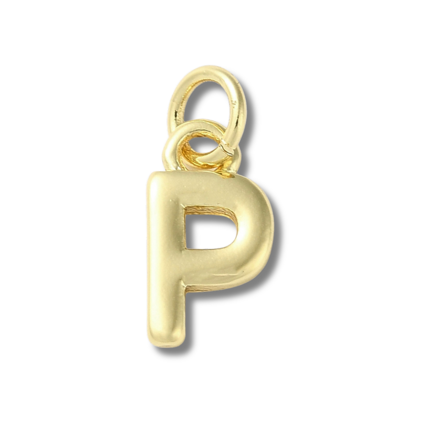 Initial Gold Charm