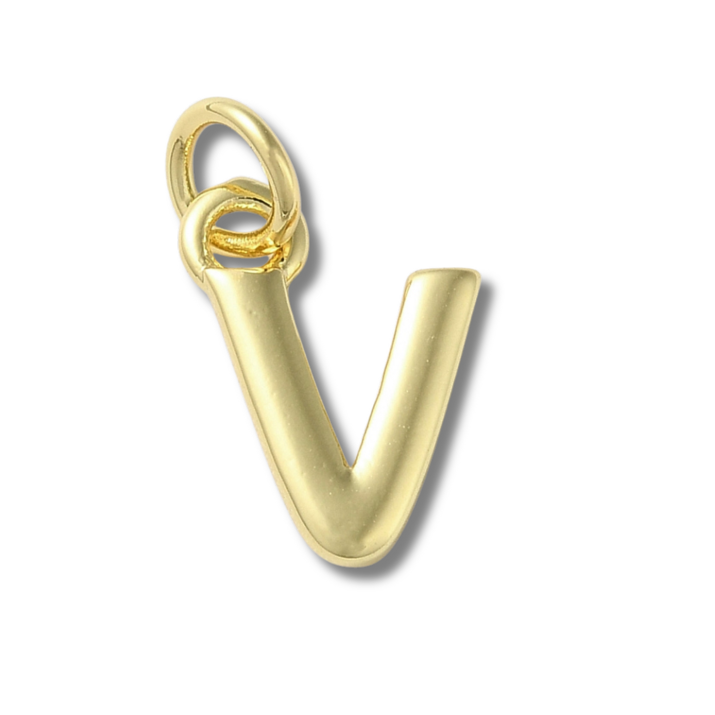 Initial Gold Charm
