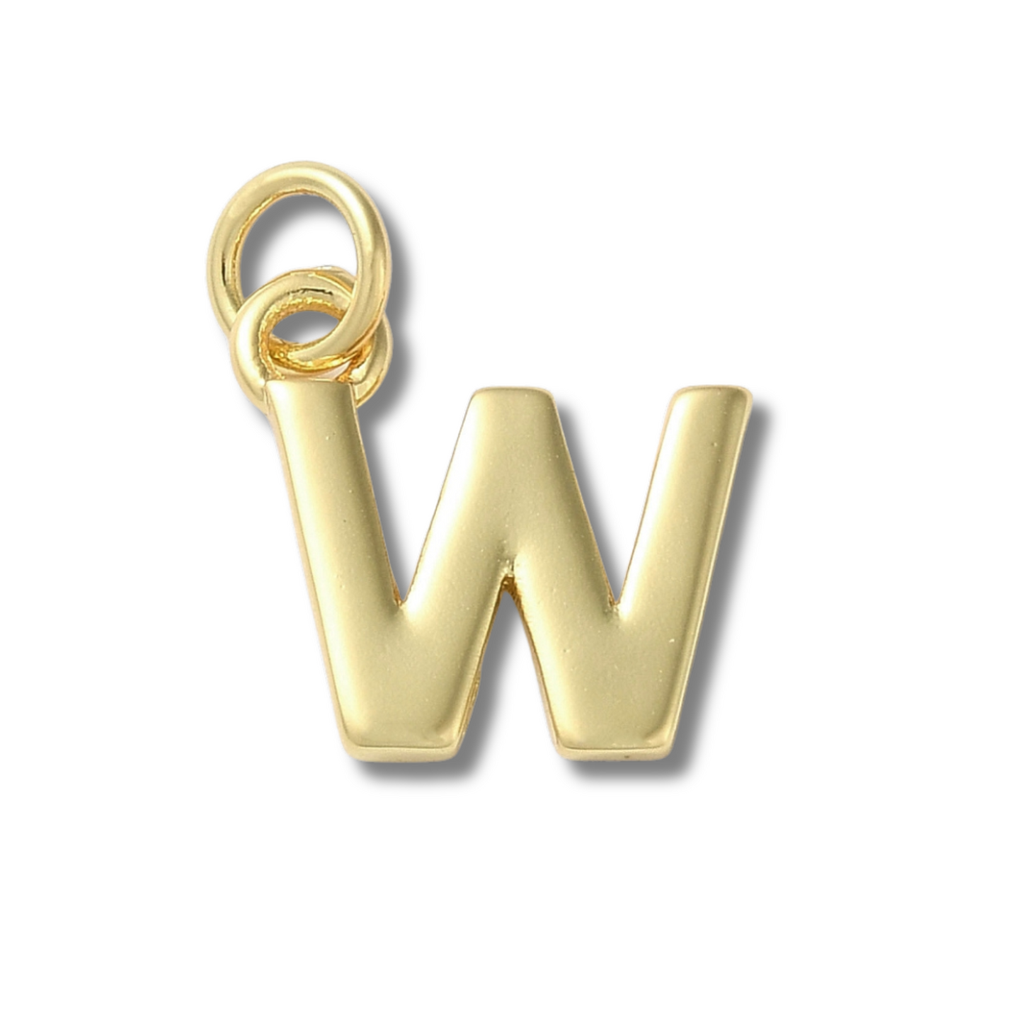 Initial Gold Charm