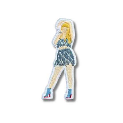 Taylor Swift Embroidered Iron On Patch
