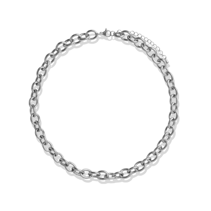 Rolo Silver Chain Necklace