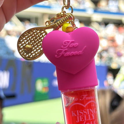 Tennis Ball Gold Charm