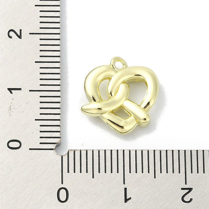 Pretzel Gold Charm