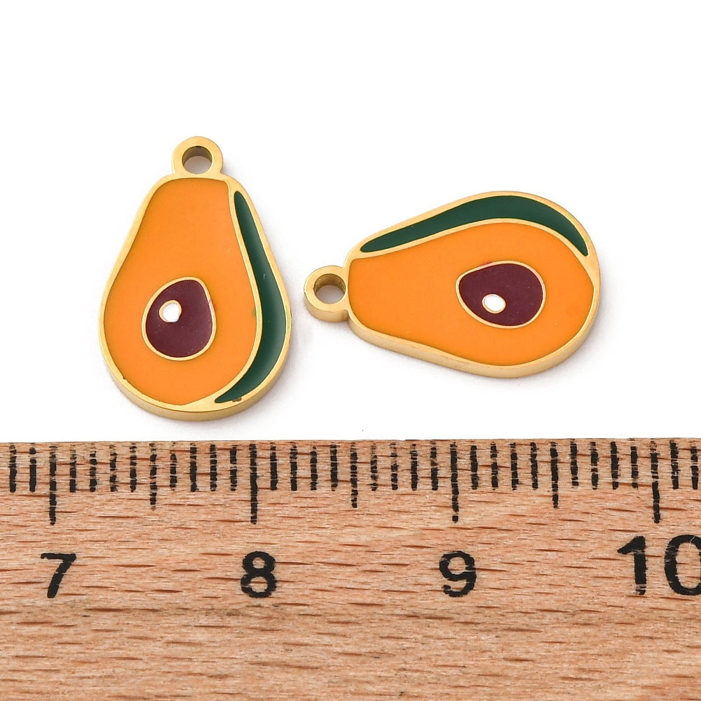 Avocado Gold Charm
