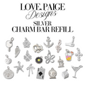 Silver Charm Bar Charm Refill Bundle