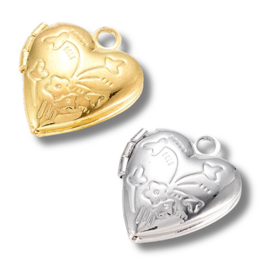 Heart Locket Charm