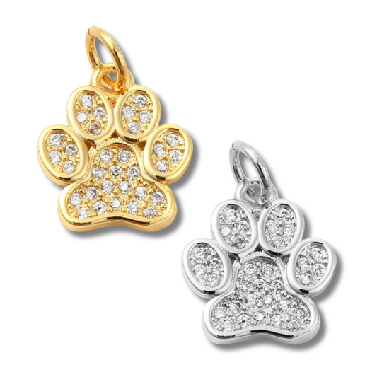 Paw Print Charm