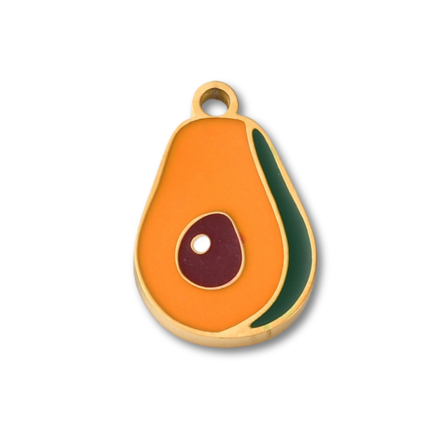 Avocado Gold Charm