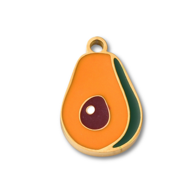 Avocado Gold Charm