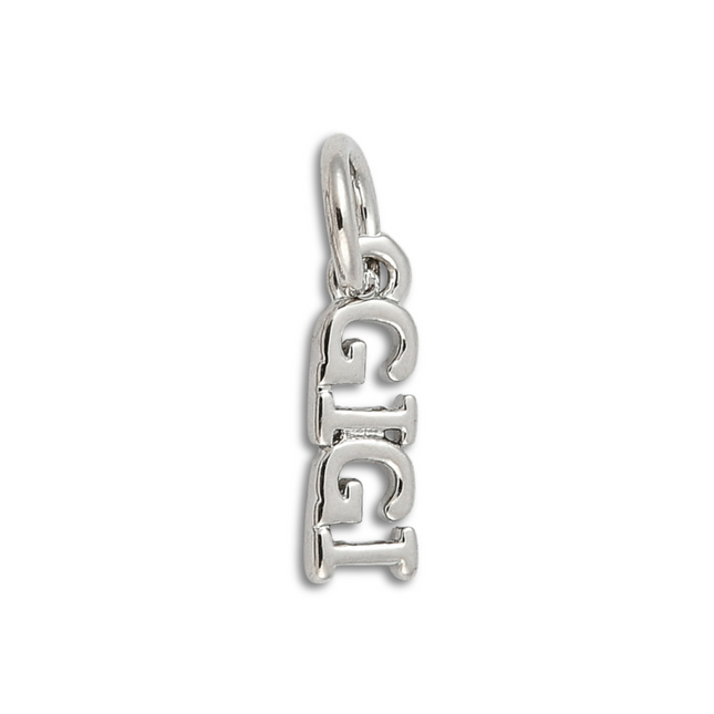 Gigi Silver Charm