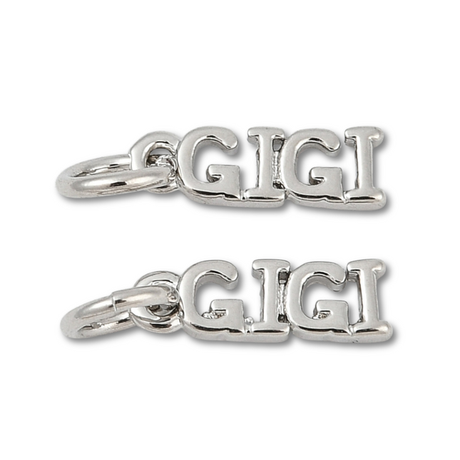 Gigi Silver Charm