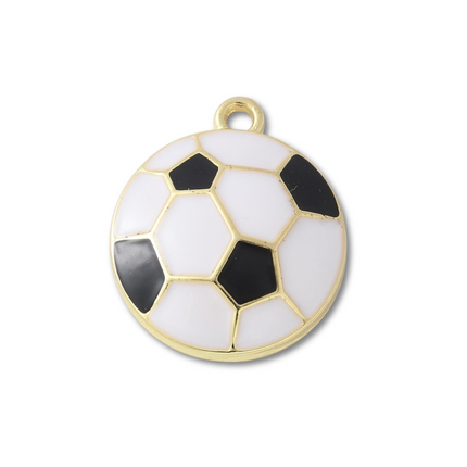 Soccer Gold Charm