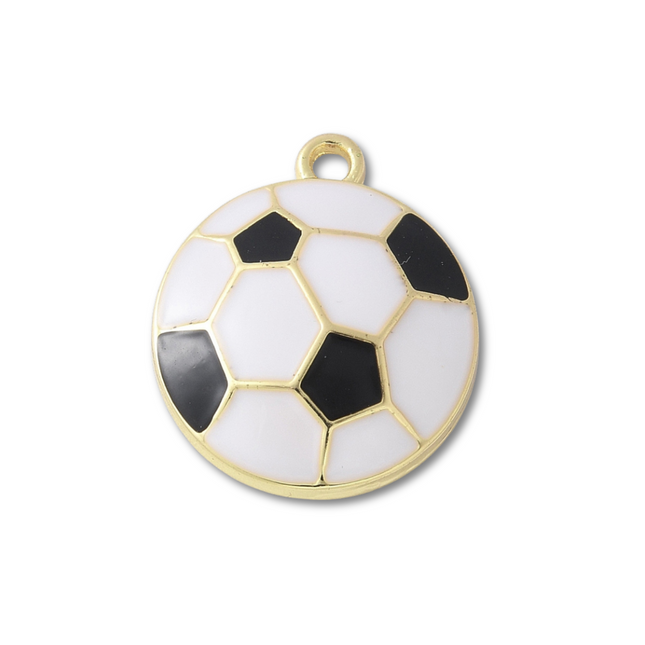 Soccer Gold Charm
