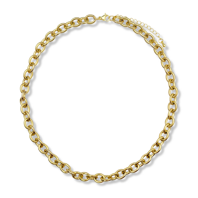 Rolo Gold Chain Necklace