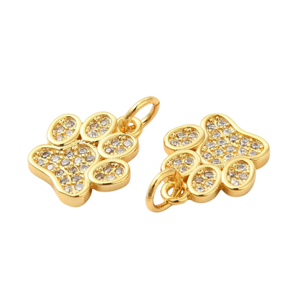 Paw Print Charm