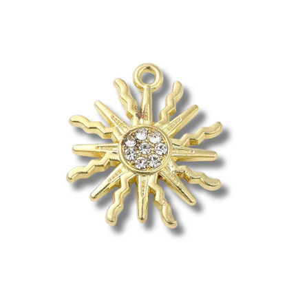 Sun Gold Charm