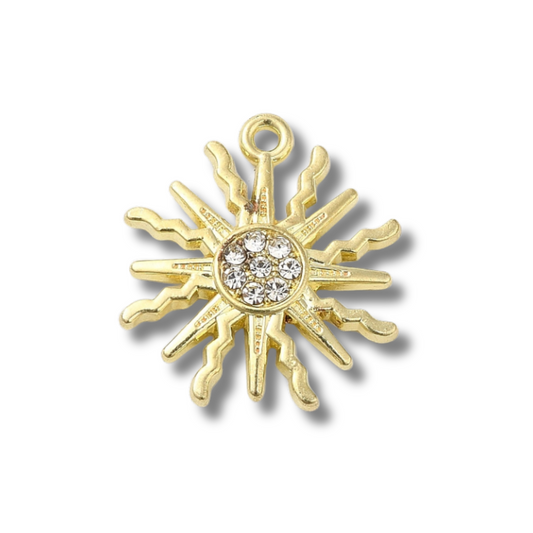 Sun Gold Charm