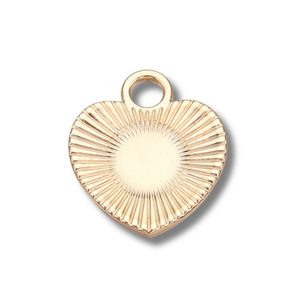 Heart Gold Charm