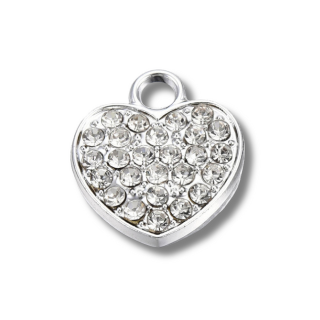 Heart Silver Charm