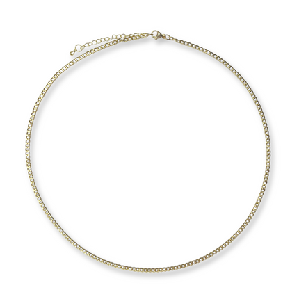 Curb Gold Chain Necklace