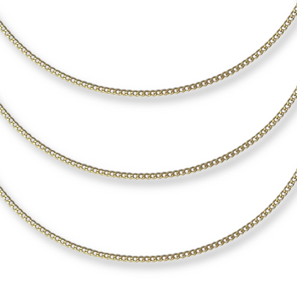 Curb Gold Chain Necklace