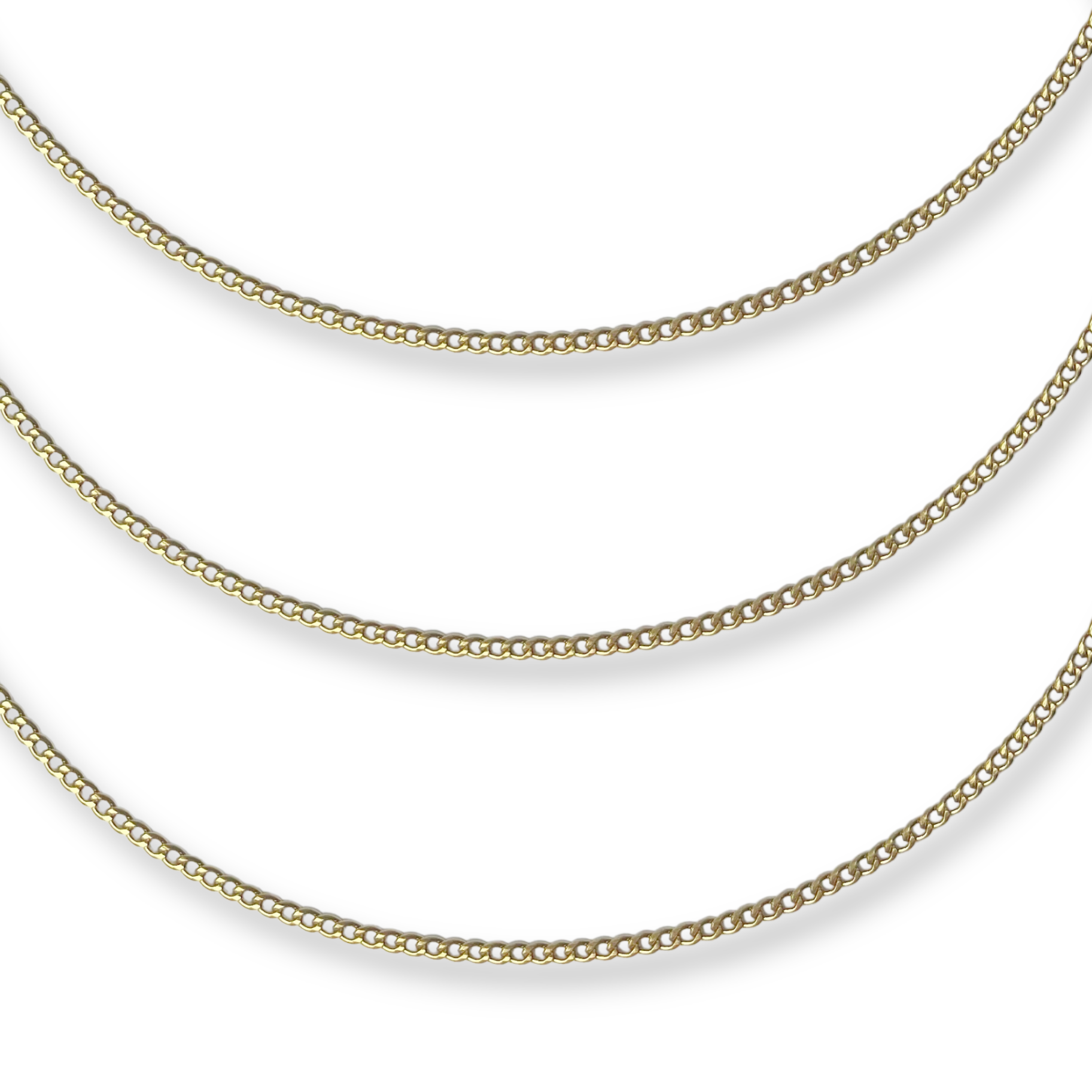 Curb Gold Chain Bracelet