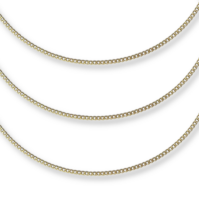 Curb Gold Chain Bracelet