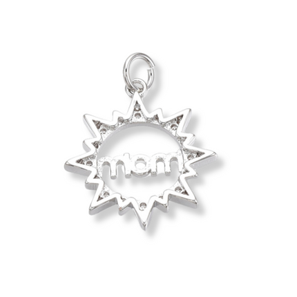 Mom Silver Charm