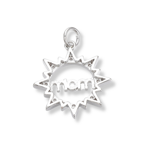 Mom Silver Charm