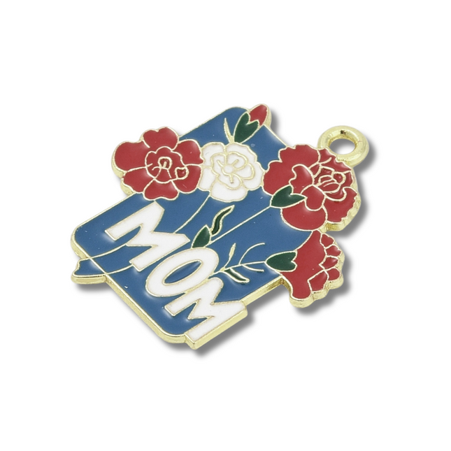Mom Flower Charm