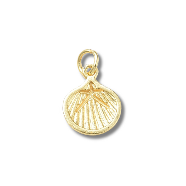 Shell Starfish Gold Charm