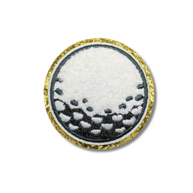 Golf Chenille Iron On Patch