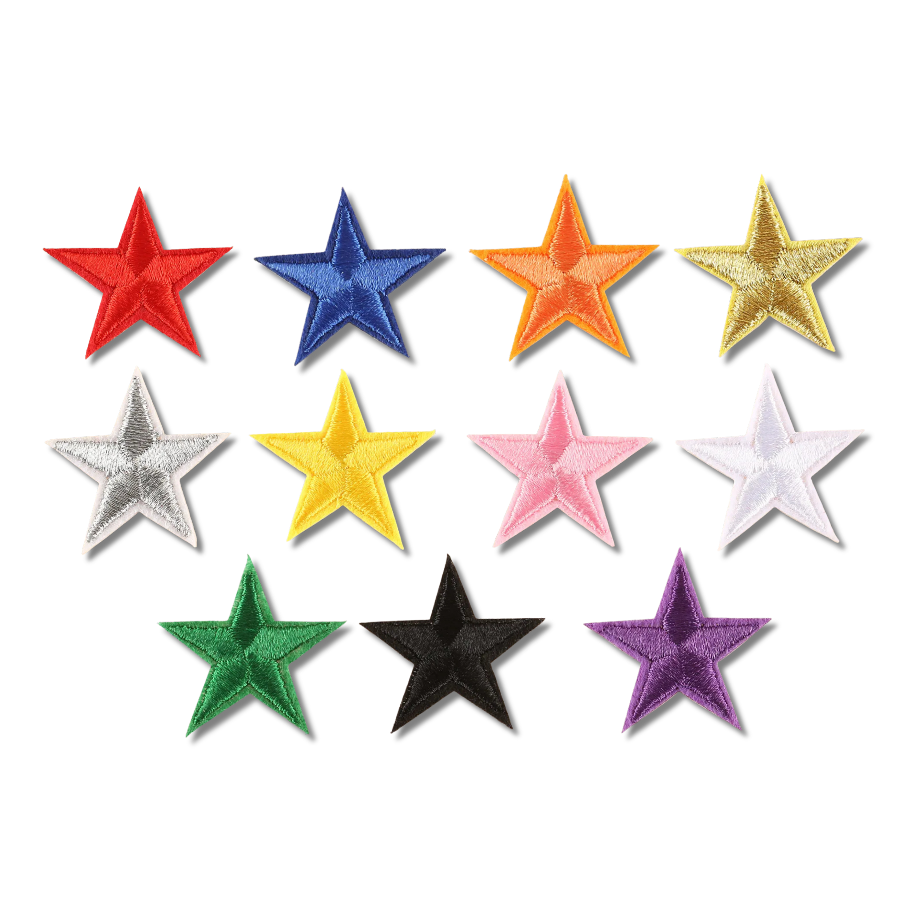 Star Embroidered Iron On Patch