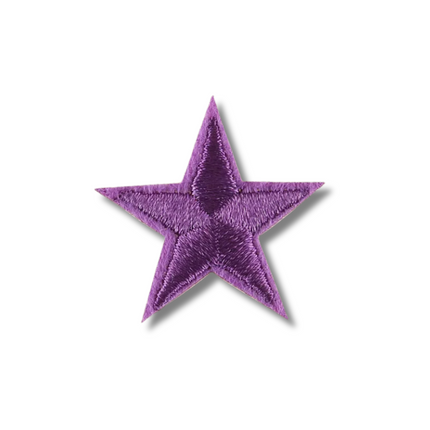 Star Embroidered Iron On Patch