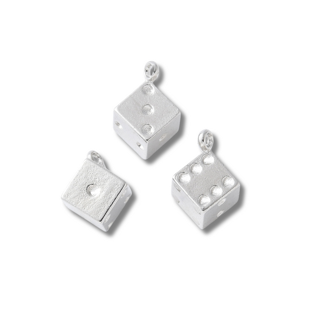 Dice Silver Charm