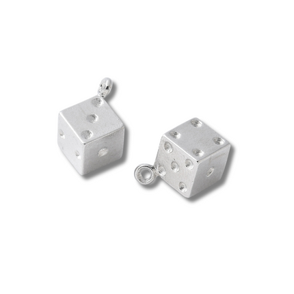 Dice Silver Charm
