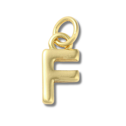 Initial Gold Charm