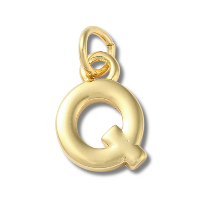 Initial Gold Charm
