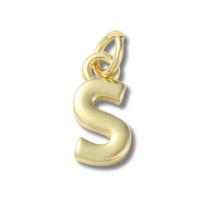 Initial Gold Charm