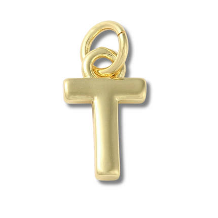 Initial Gold Charm
