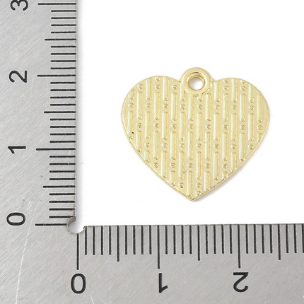 Heart USA Charm