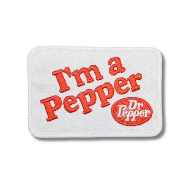 Pepper Embroidered Iron On Patch