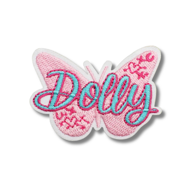 Dolly Embroidered Iron On Patch
