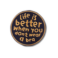 Life is Better Embroidered Iron On Patch