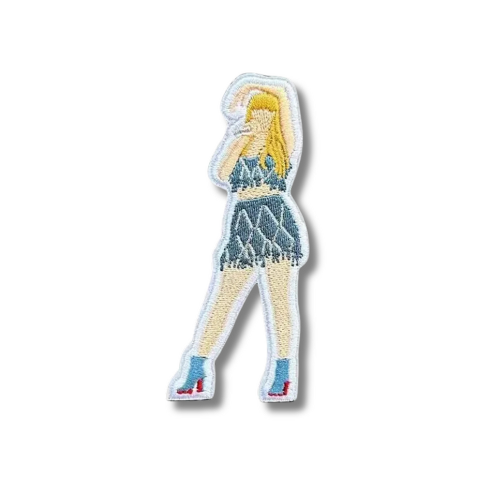 Taylor Swift Embroidered Iron On Patch