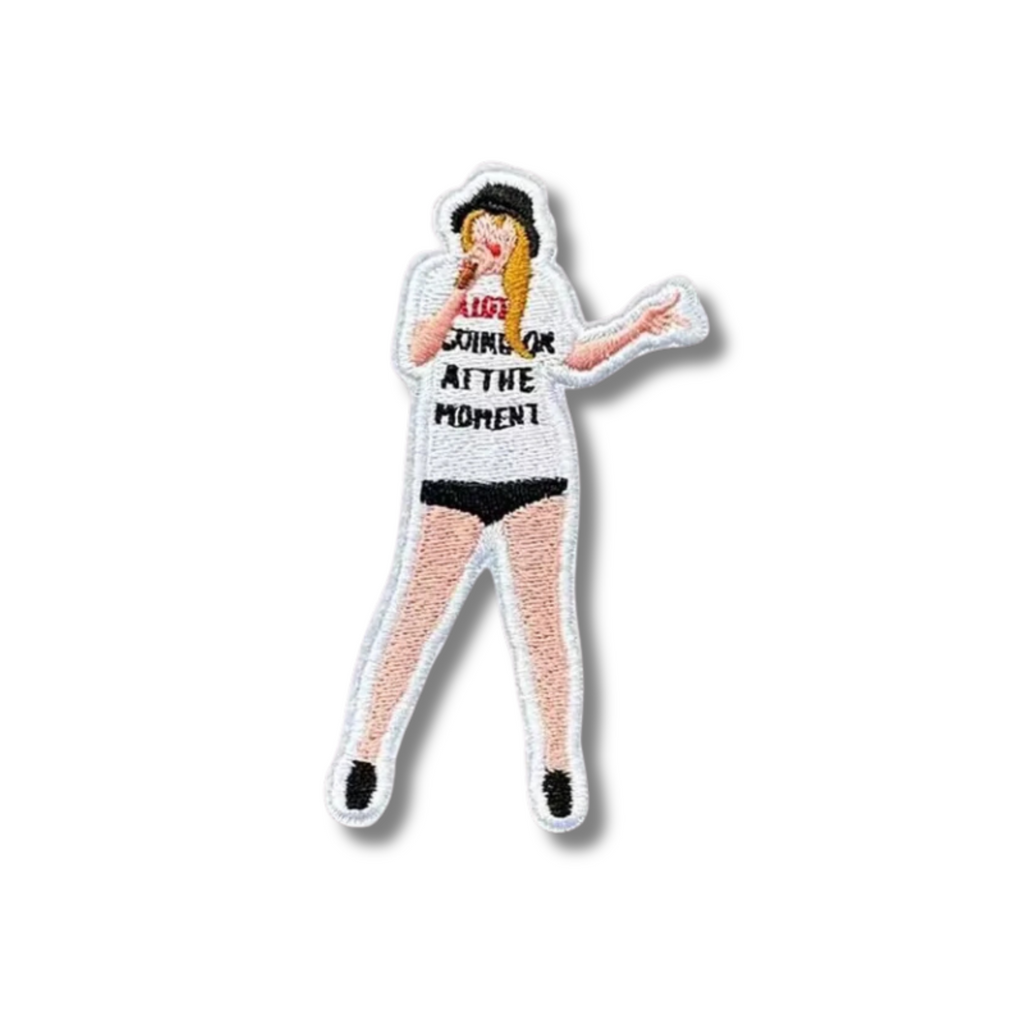 Taylor Swift Embroidered Iron On Patch