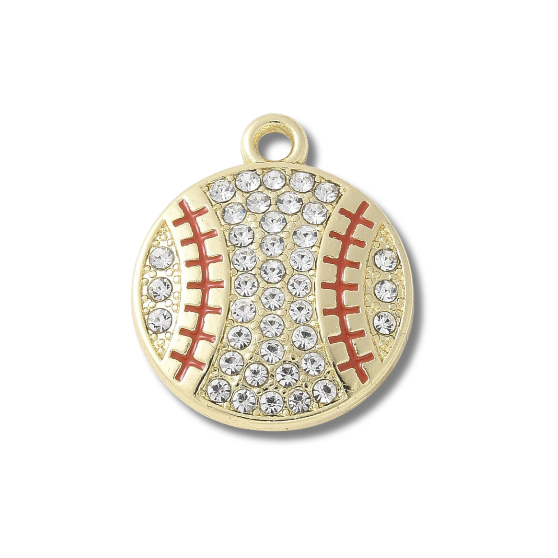 Sports Rhinestone Charm